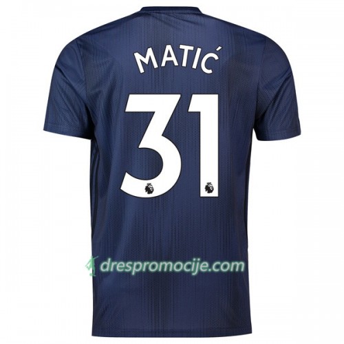 Manchester United Dres Matic 31 Treći 2018/19 Kratkih Rukava Manchester United Dres Matic 31 Treći 2018/19 Kratkih Rukava
